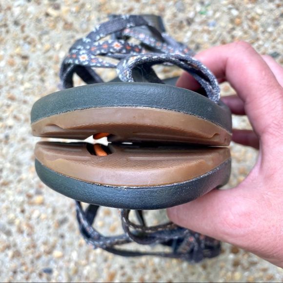 Chaco Creed Golden ZX2 Classic Rugged Sandals Sz 11 - Picture 7 of 7